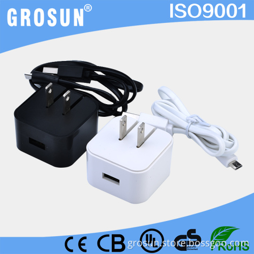US Plug White/ Black Folding Charger Adapter 5V 2A AC to DC Switching PSU Wall Charger Used for Portable Tools Music Player